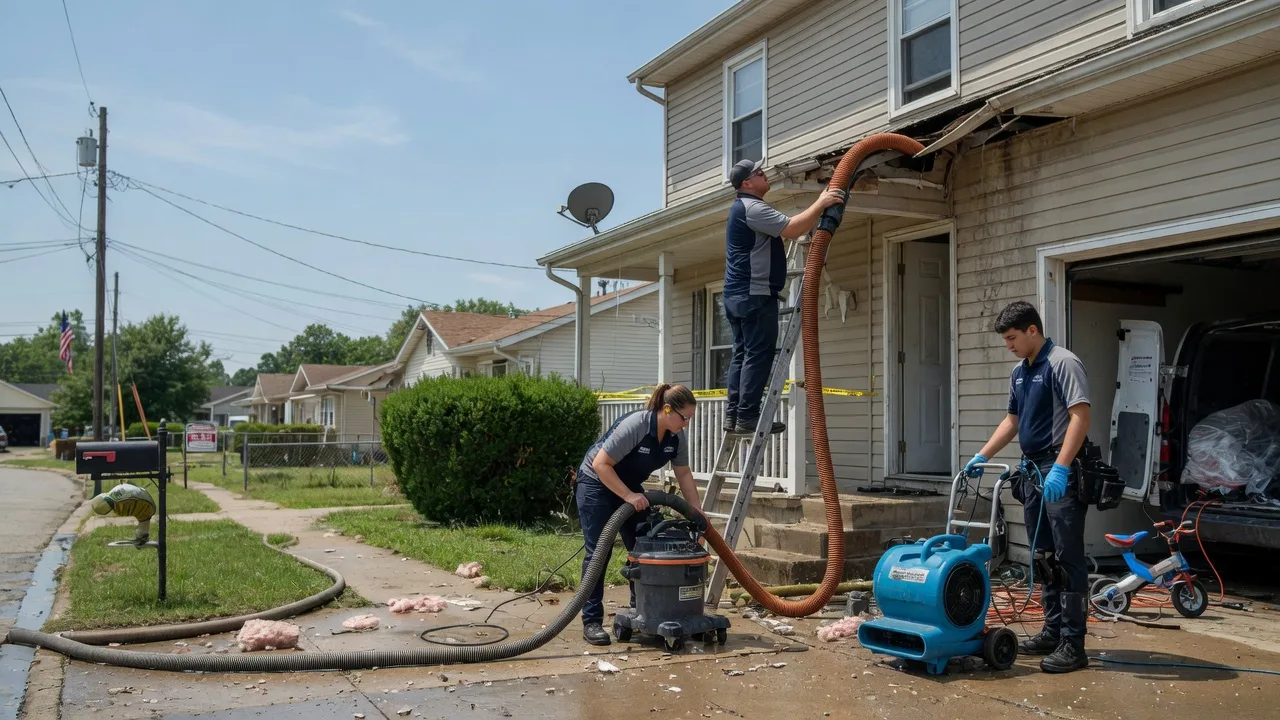 Water Damage Restoration in Waverly, OH near me